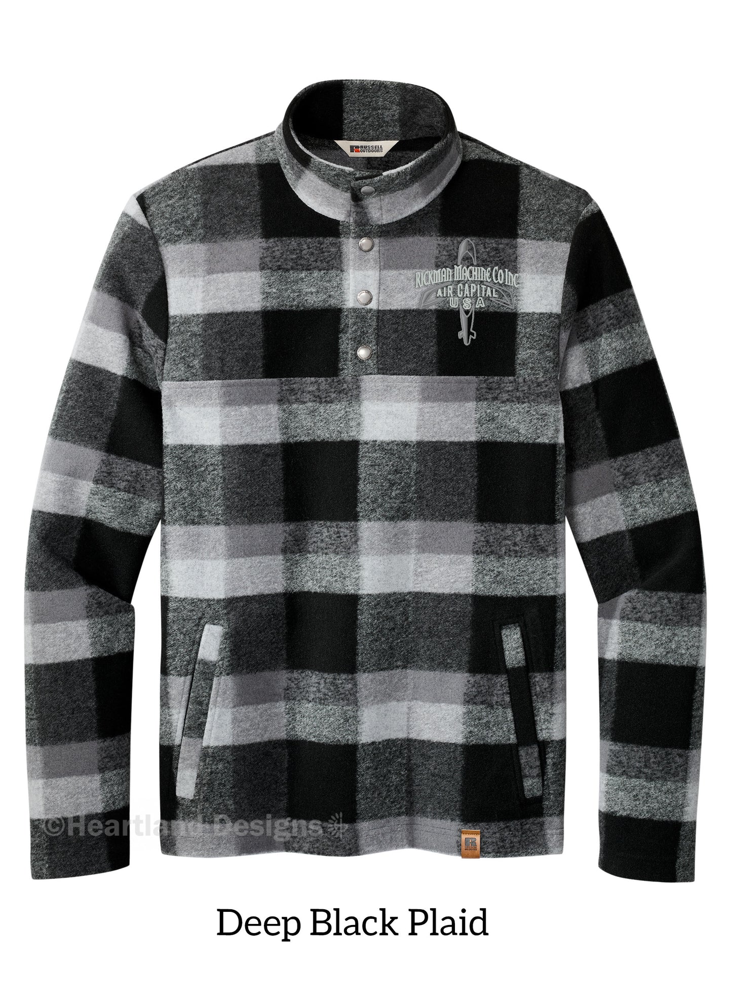 Russell Outdoors™ Basin Snap Pullover with RMCI Embroidered Logo