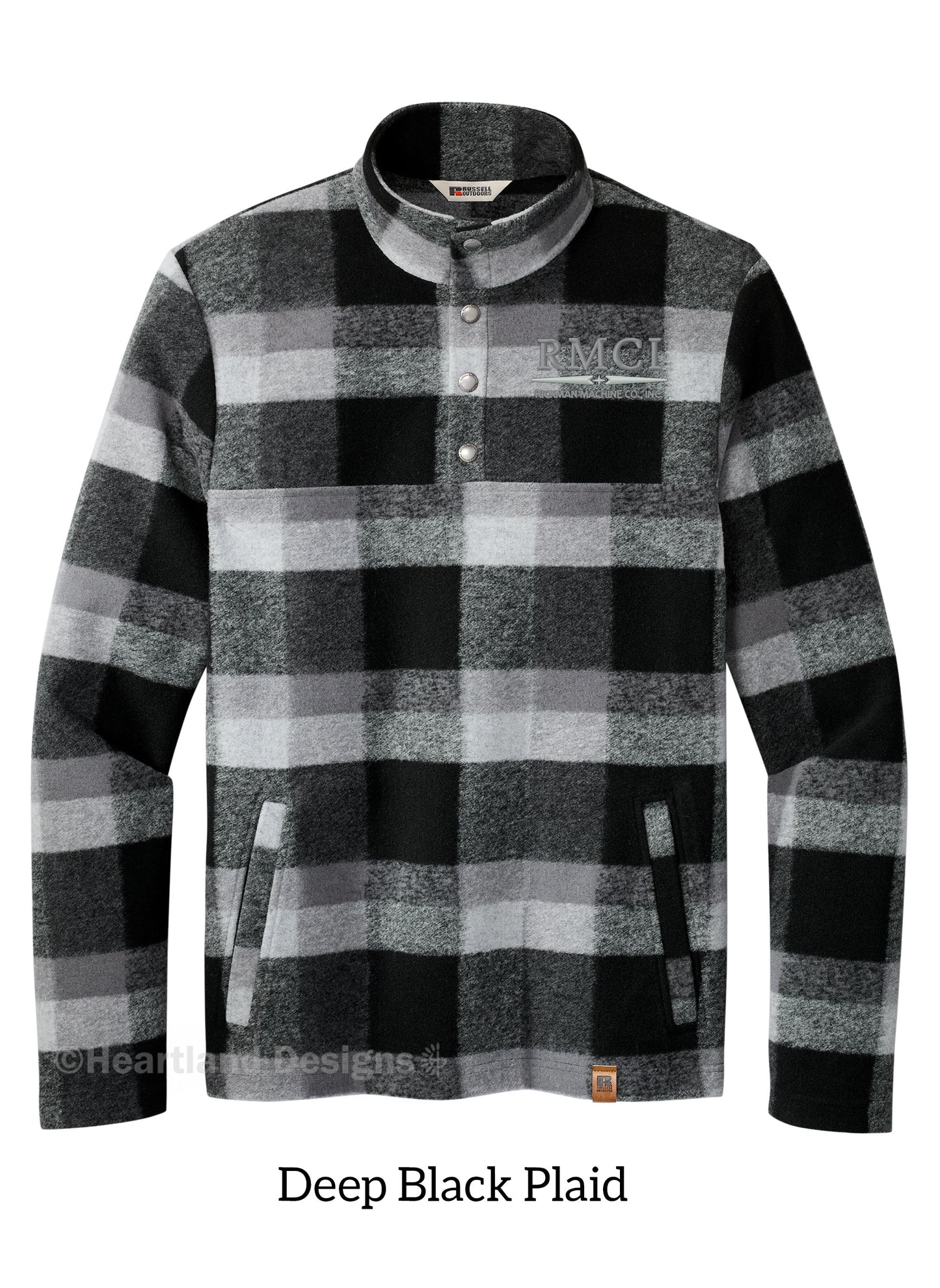 Russell Outdoors™ Basin Snap Pullover with RMCI Embroidered Logo