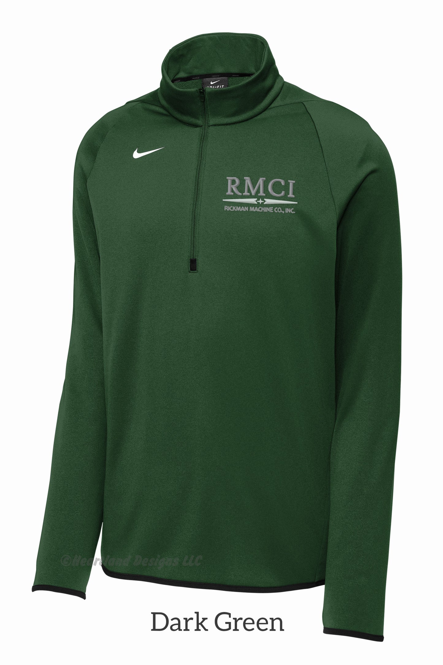 RMCI Polar con cremallera de un cuarto Nike™ Therma-FIT bordado