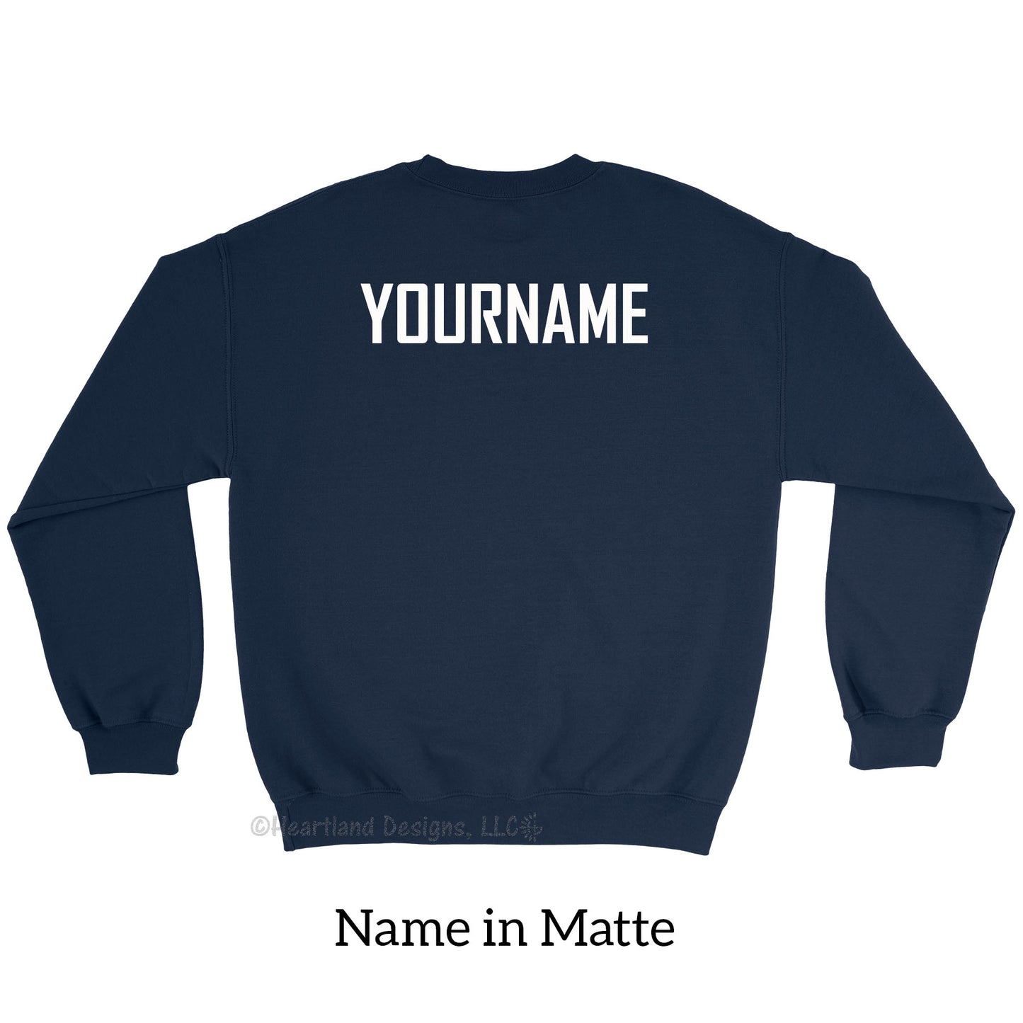 Remington Wrestling Name on Back Personalization