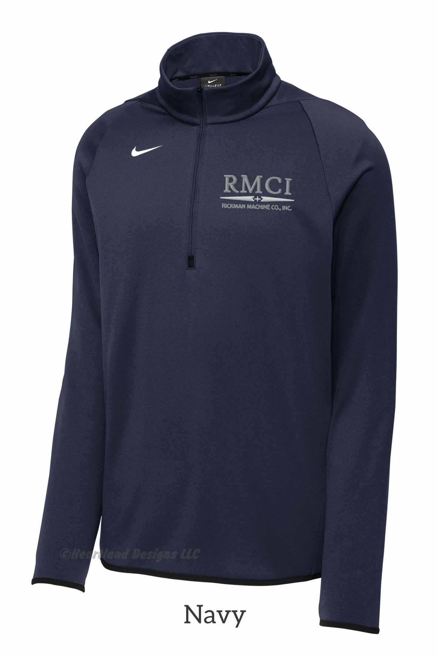 RMCI Polar con cremallera de un cuarto Nike™ Therma-FIT bordado