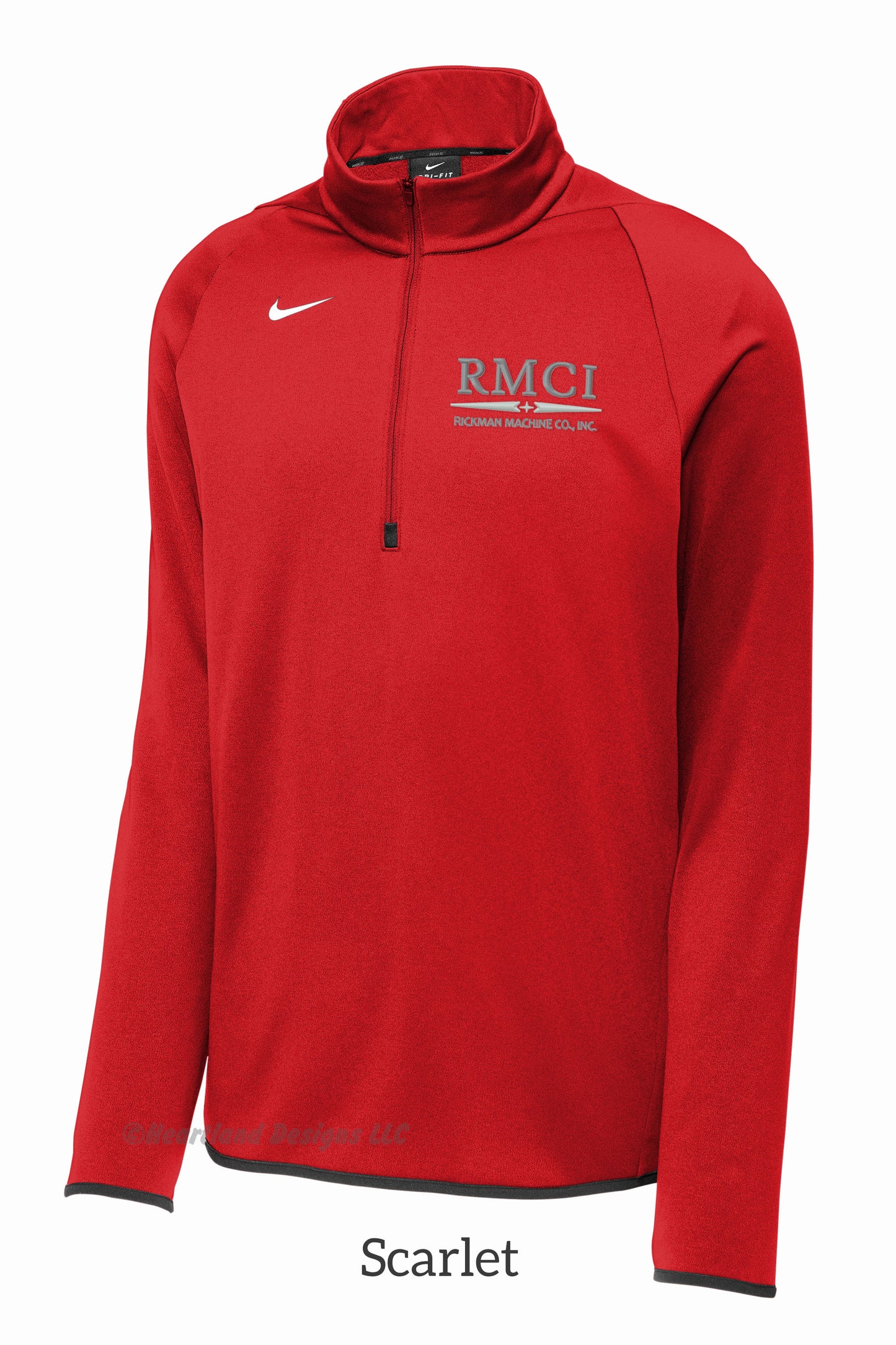 RMCI Polar con cremallera de un cuarto Nike™ Therma-FIT bordado