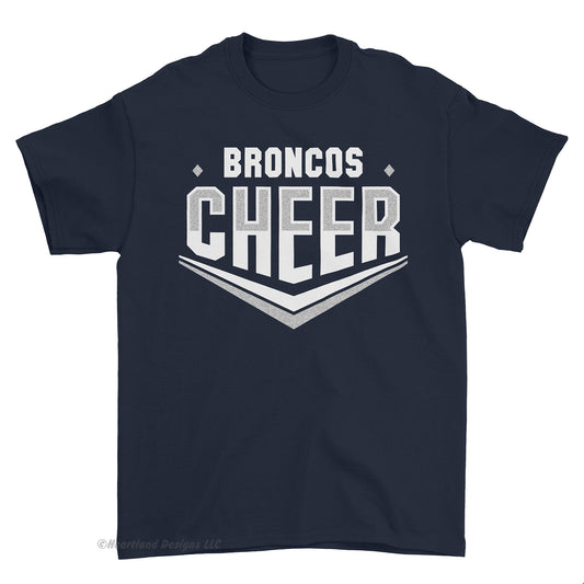 Camiseta de porristas Remington Bronco 2024-2025