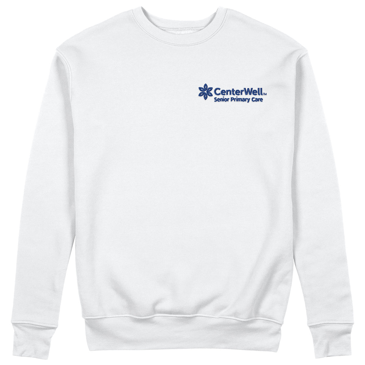 CenterWell™ Crewneck with Embroidered Left Chest Logo