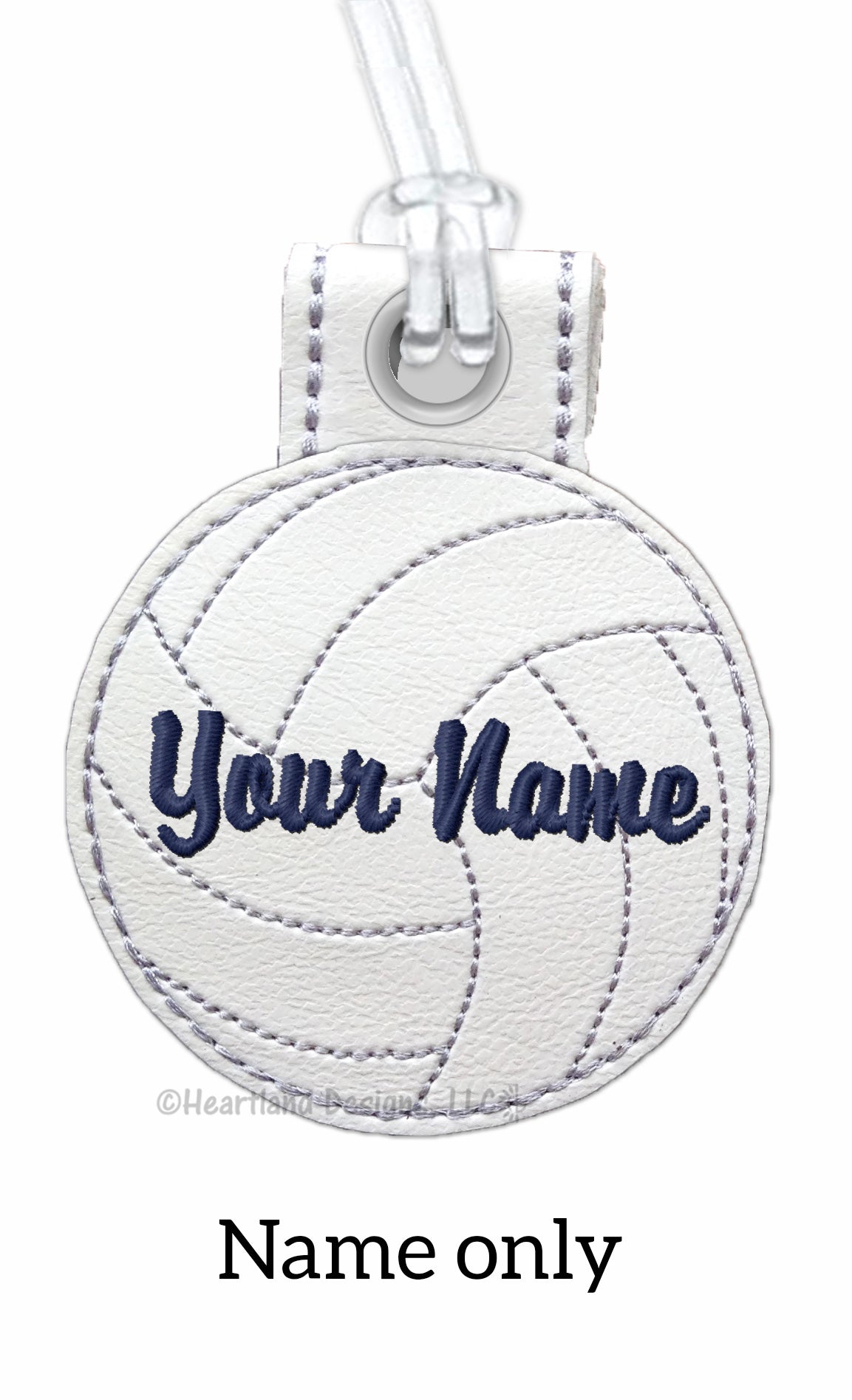 Etiqueta para bolsa de voleibol Remington