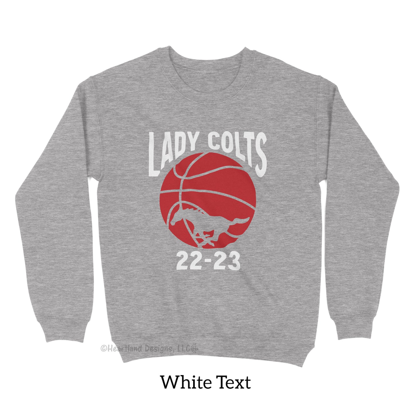 Jersey de cuello redondo de baloncesto RMS Lady Colts