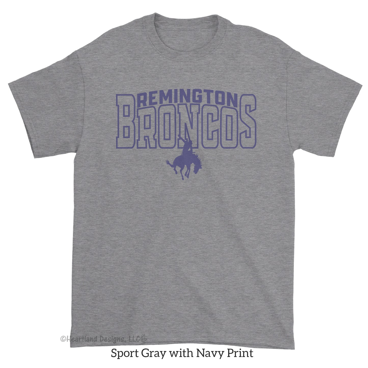 Camiseta de los Broncos Remington n.° 2010