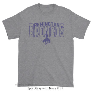#2010  Remington Broncos Tee