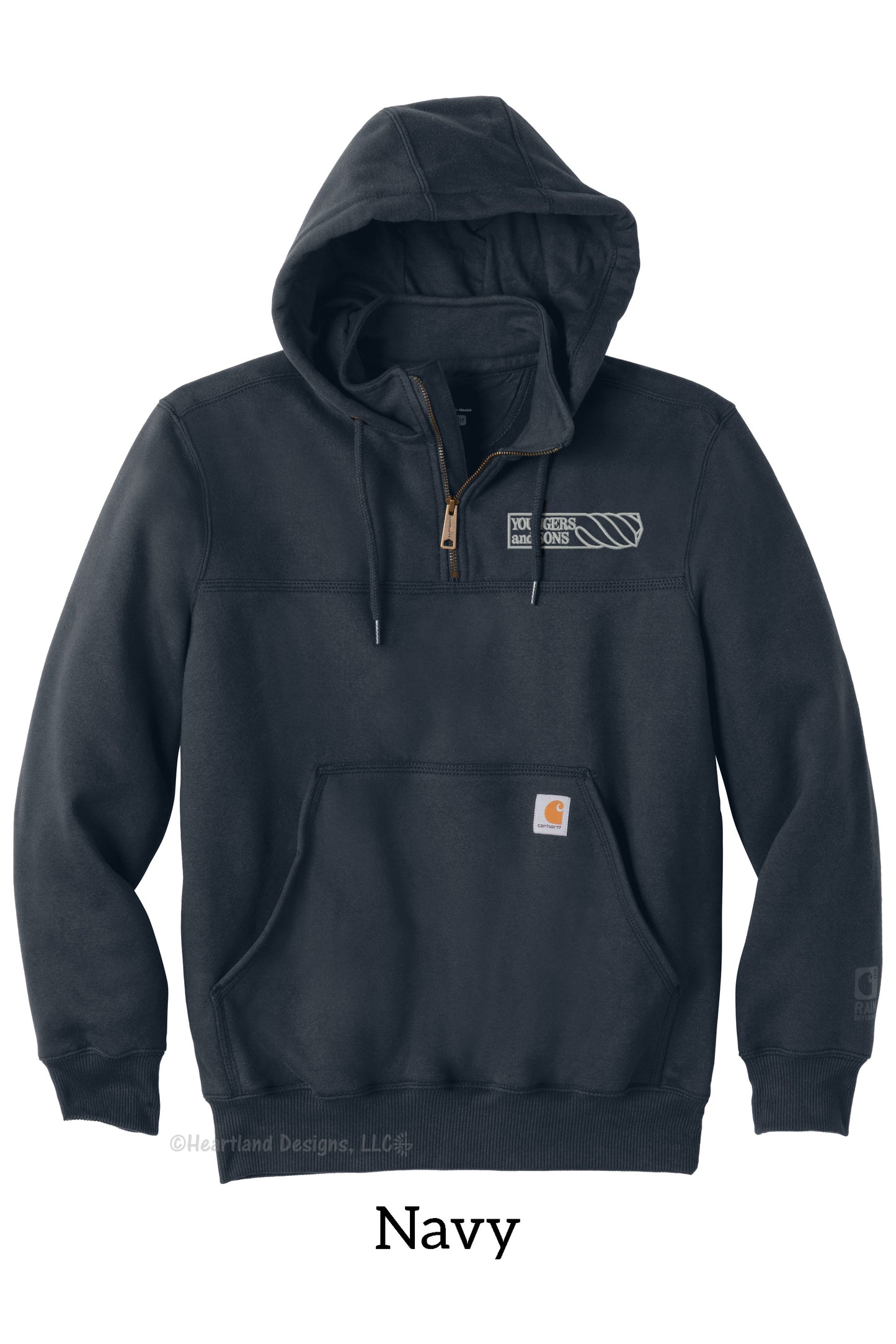 Carhartt® Rain Defender Hoodie with Embroidered Logo