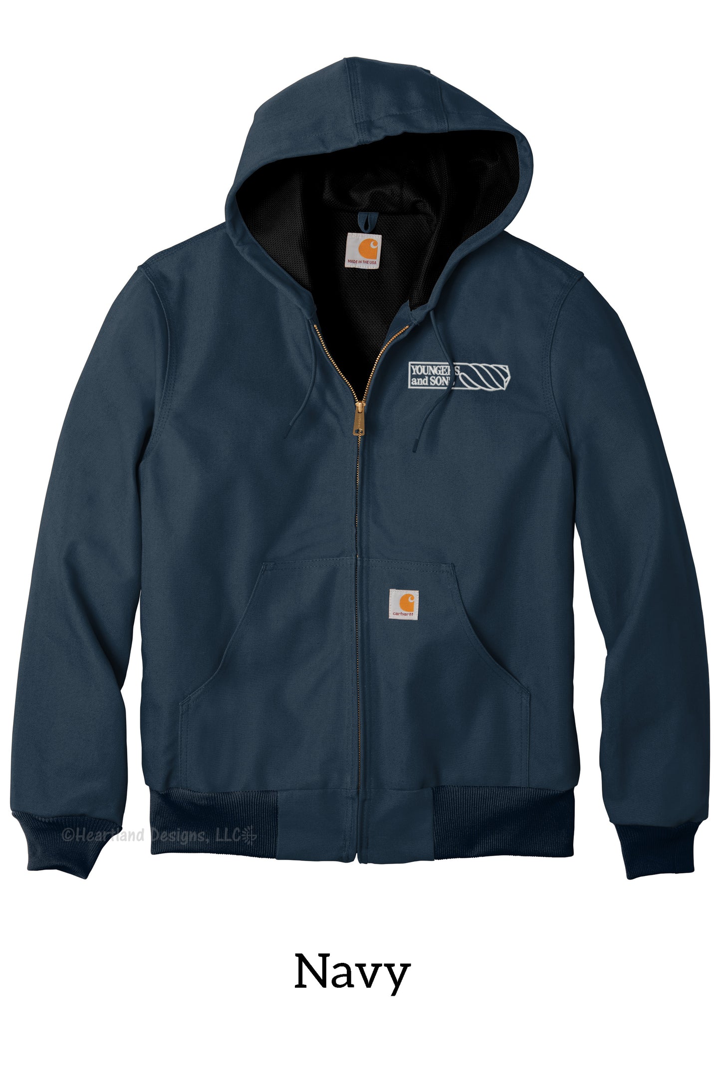 Carhartt® Thermal-Lined Duck Active Jac with Embroidered Logo
