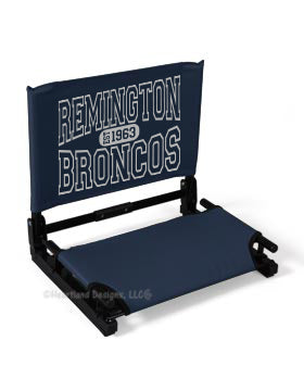 #A1720 Silla de estadio Remington Broncos - Tamaño estándar