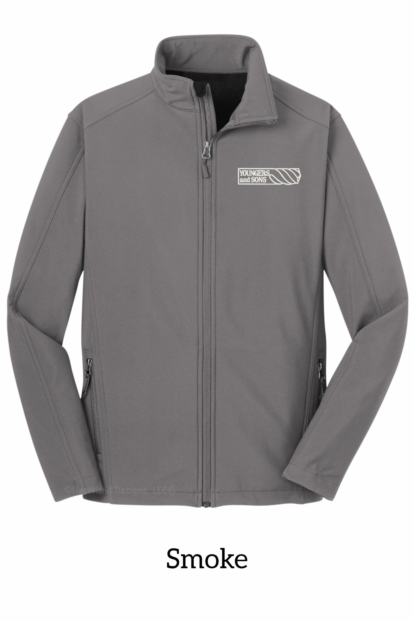 Men's Core Soft Shell Jacket with Embroidered Logo