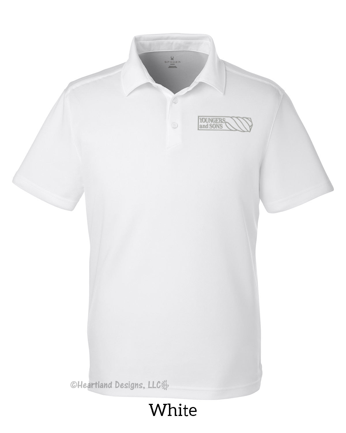 Men's Spyder Polo with Embroidered Logo