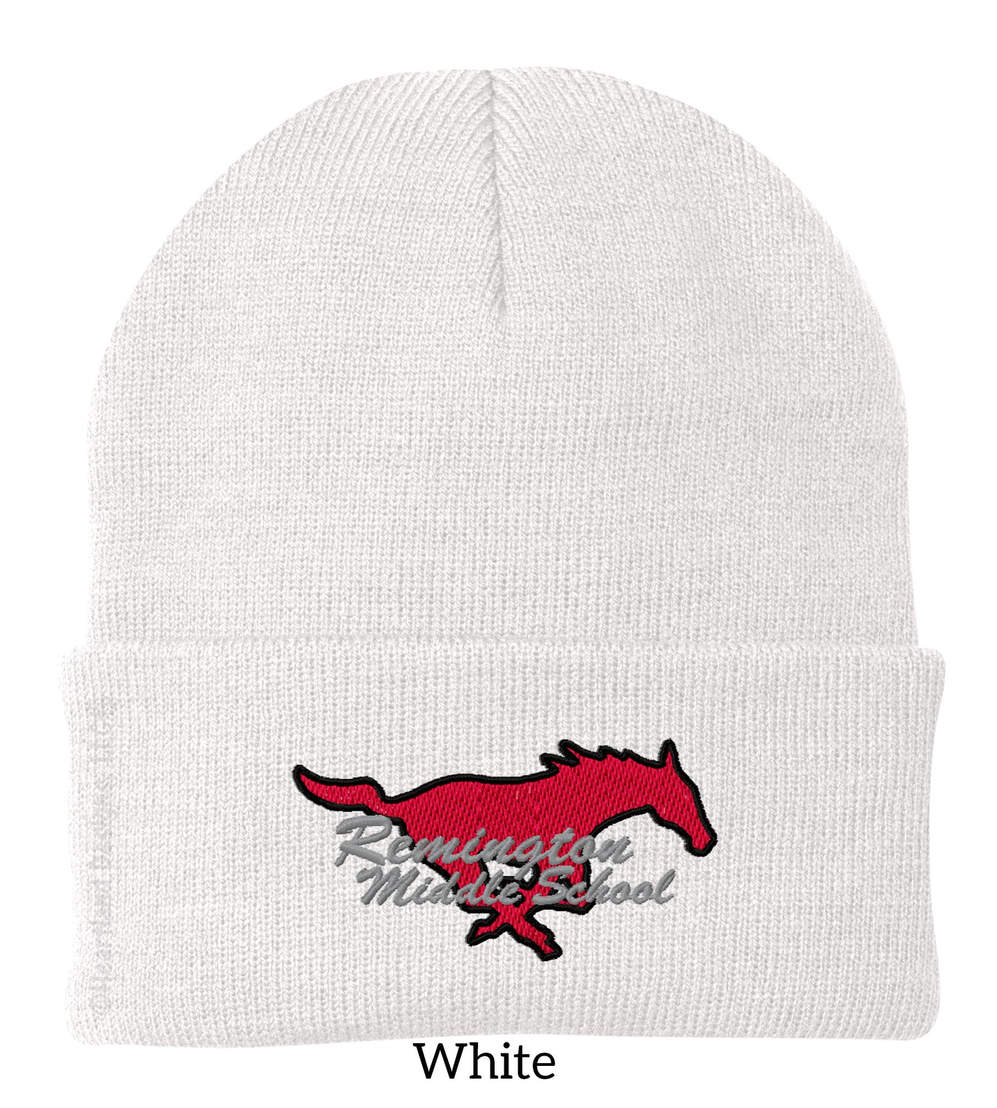 RMS Staff Knit Beanie with Embroidered Logo