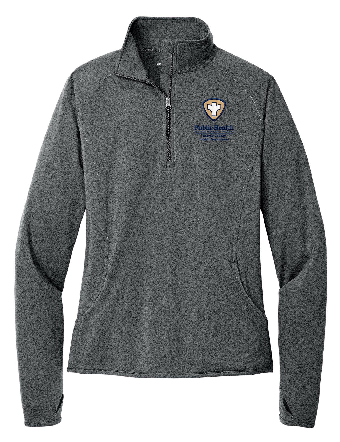 Women's Sport-Wick Jersey 1/4-Zip Pullover with Embroidered Left Chest Logo