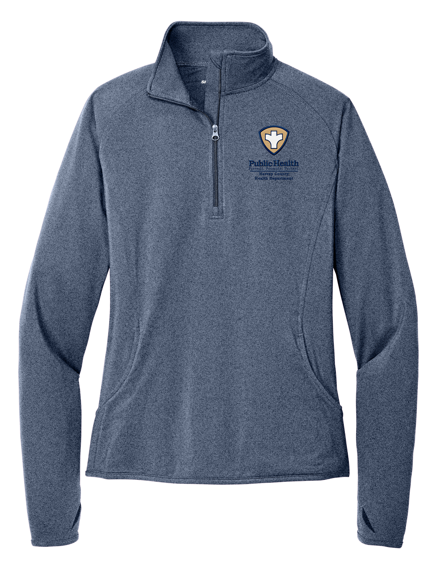 Women's Sport-Wick Jersey 1/4-Zip Pullover with Embroidered Left Chest Logo