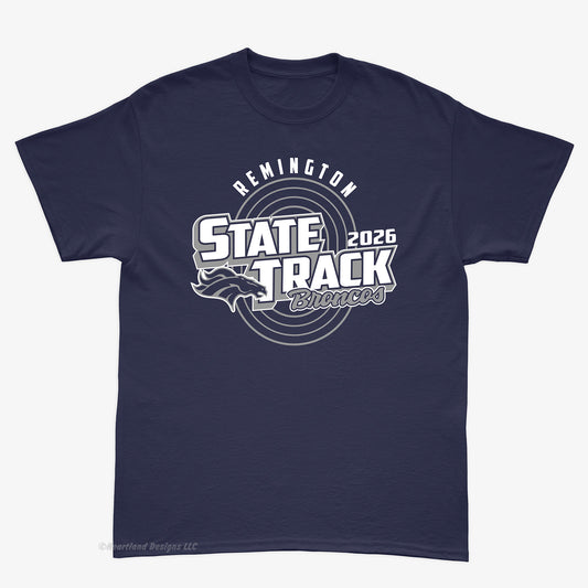 CAMISETA DEL EQUIPO DE ATLETISMO DE LA ESTADO DE REMINGTON 2024