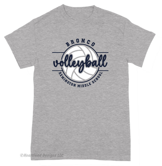 Camiseta del equipo de voleibol Remington 2024-2025