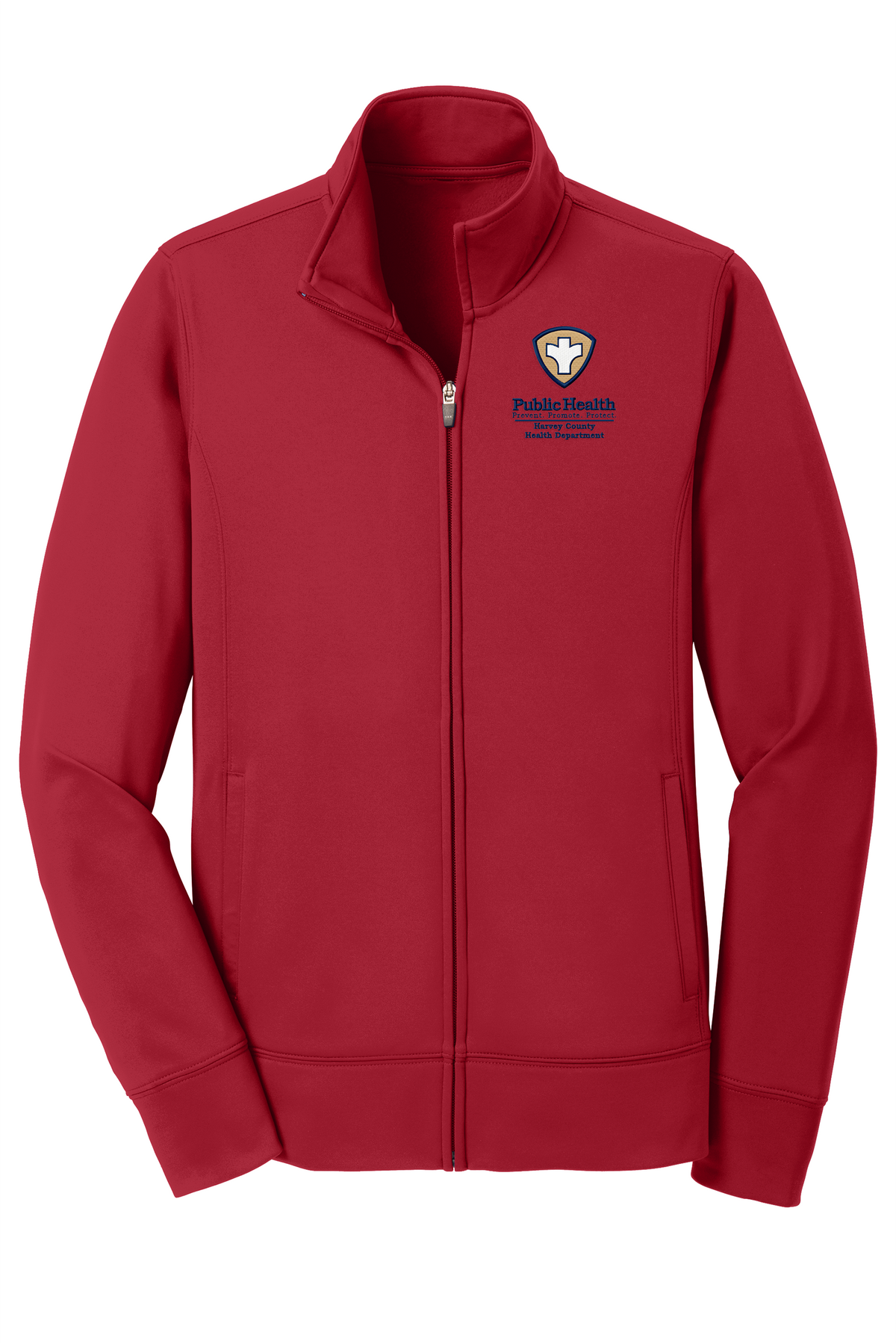 Women's Sport-Wick Flex Fleece Full-Zip with Embroidered Left Chest Logo