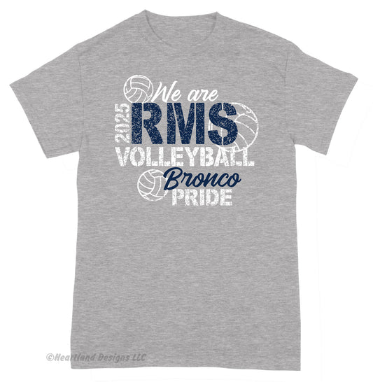 Camiseta de manga larga del equipo de voleibol Remington 2024-2025