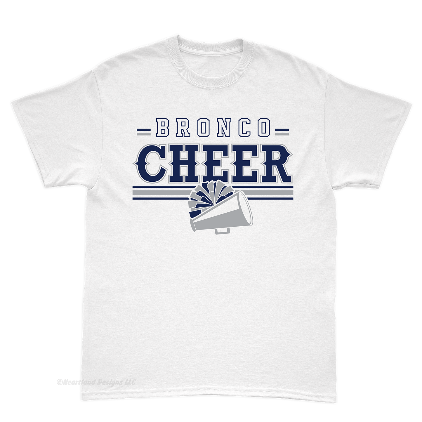 Camiseta de porristas Remington Bronco 2024-2025