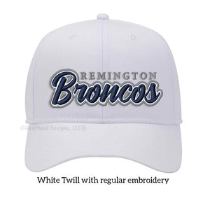 #2118 Broncos Embroidered Cap