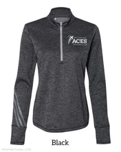 Aces Adidas™ Heather Fleece Quarter Zip - Women's