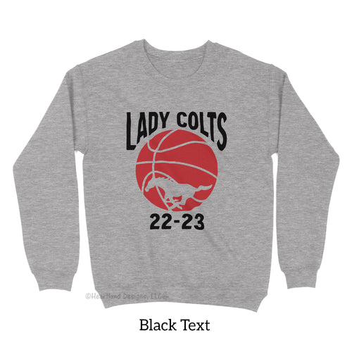 RMS Lady Colts Basketball Crewneck