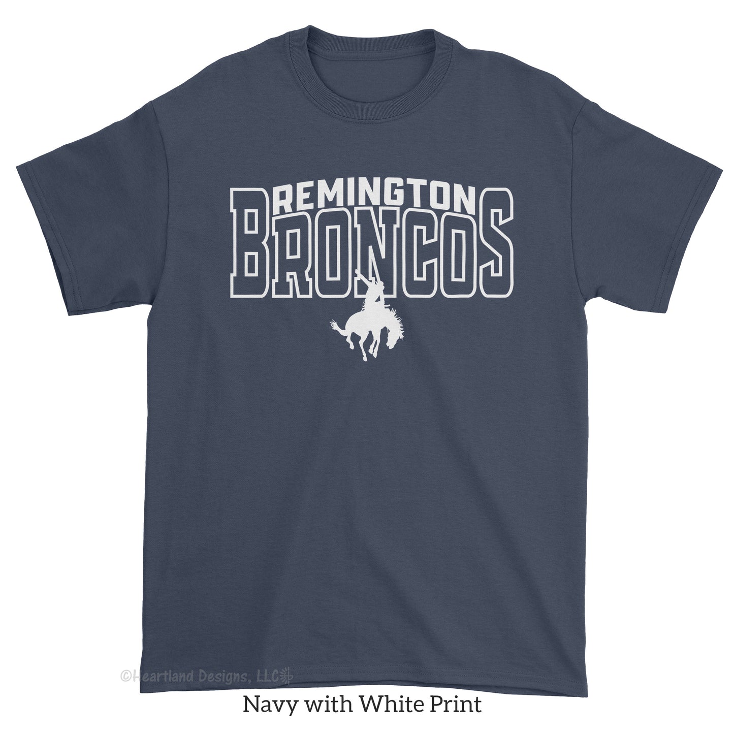 Camiseta de los Broncos Remington n.° 2010