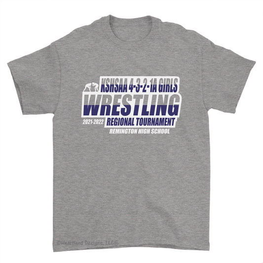 Girls Regional Wrestling 2021-2022 T-Shirt