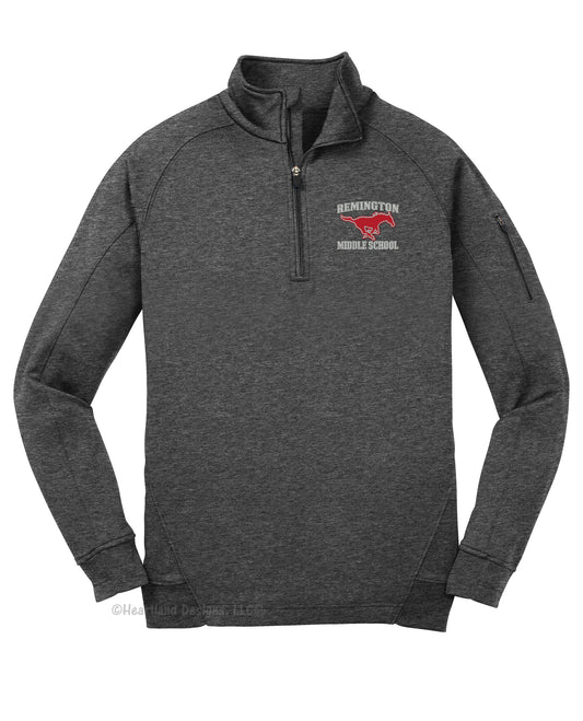RMS Staff Fleece Quarter-Zip with Embroidered Logo