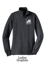Remington Football Quarter Zip Sweatshirt with Embroidered Logo