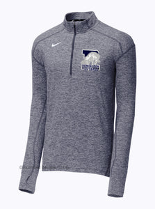 Nike® Half Zip with Embroidered Remington Football Logo