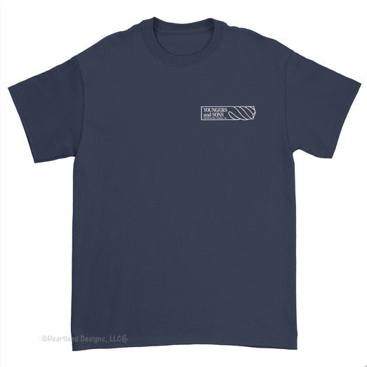100% Cotton Short Sleeve Tee with Printed Logo