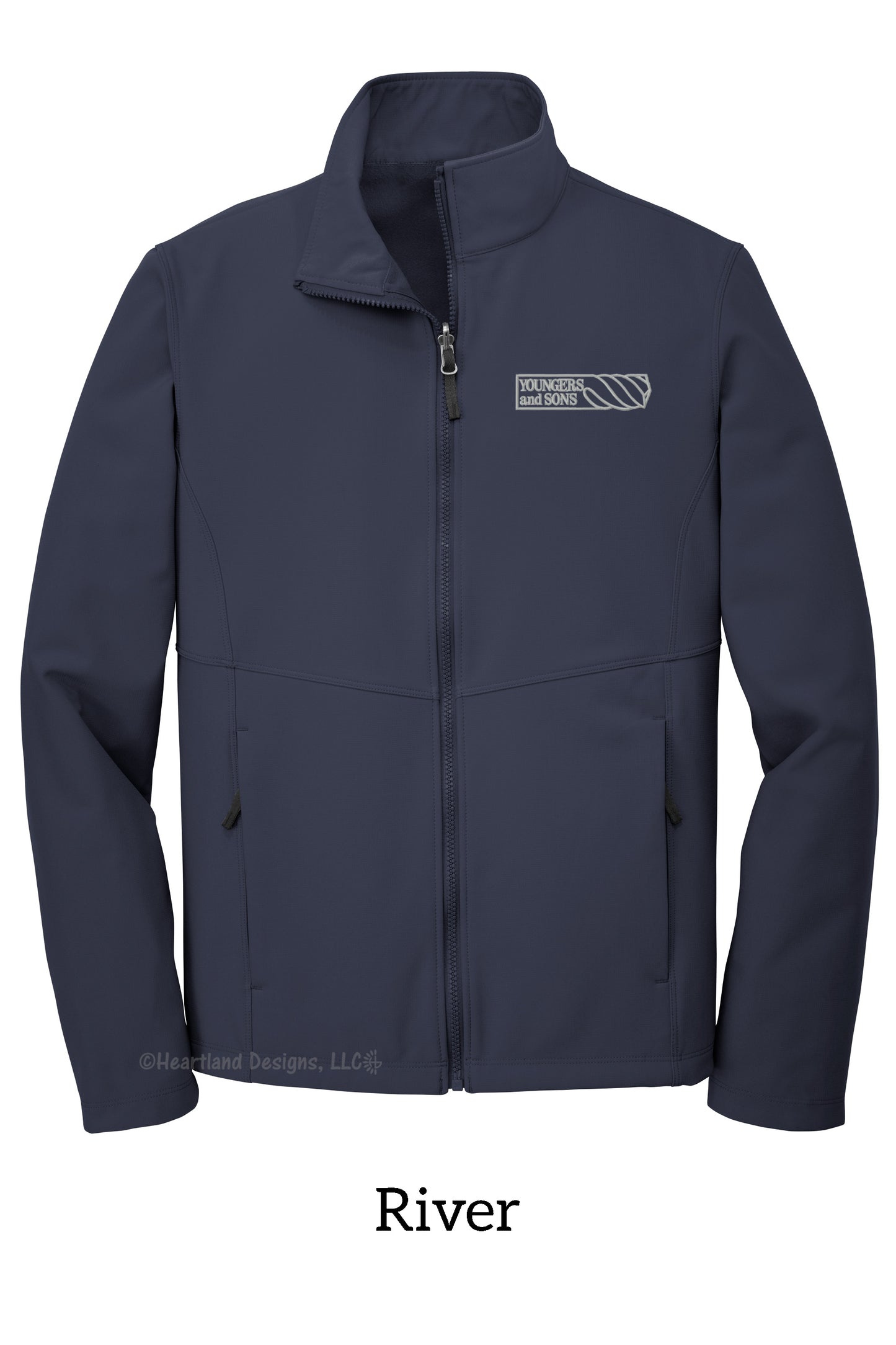 Men's Collective Soft Shell Jacket with Embroidered Logo