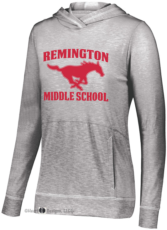 RMS Staff Ladies Hooded Tee