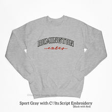 #2022 Remington Colts Scriptheart Embroidered Crewneck